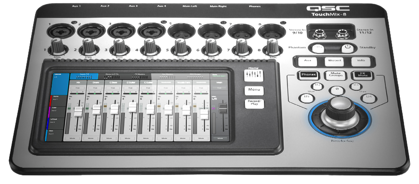 Front image of TouchMix-8